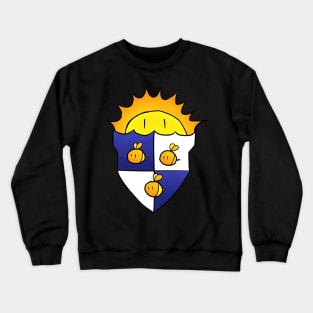 Cute Coat of Arms - Sun and Bees Crewneck Sweatshirt